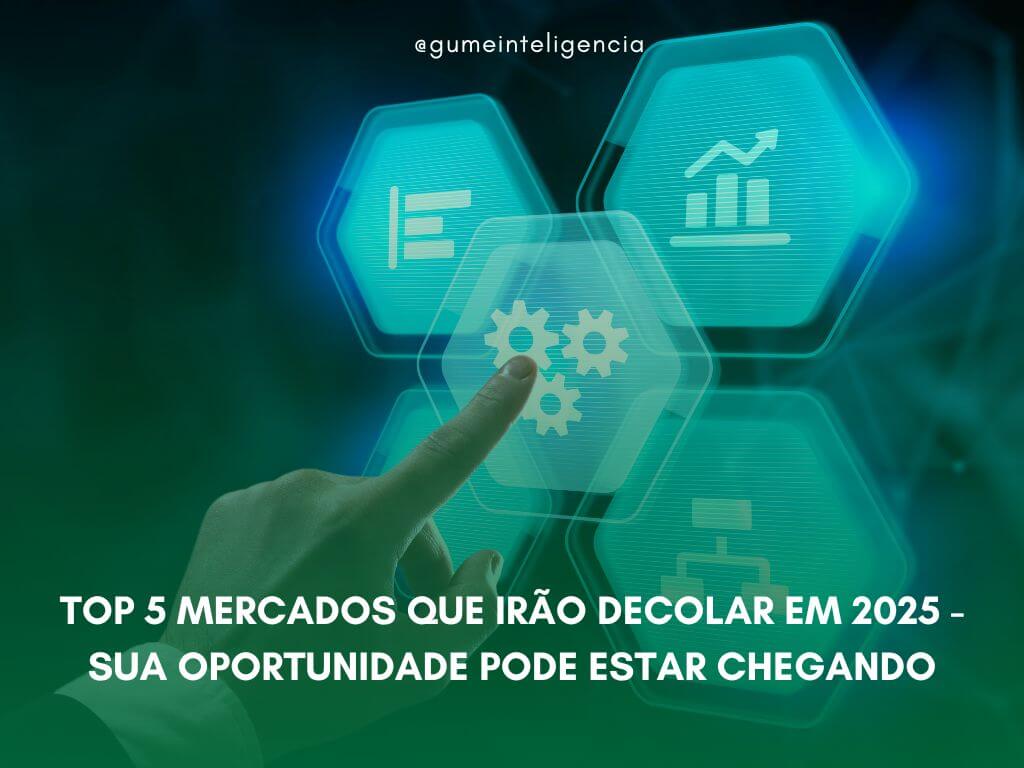 2025 ser&aacute; um marco para a inova&ccedil;&atilde;o e o crescimento sustent&aacute;vel, com cinco setores se destacando. Veja por que essas &aacute;reas prometem liderar o mercado:

1. Fintechs: transformando o sistema financeiro

A revolu&ccedil;&atilde;o financeira continuar&aacute; com inova&ccedil;&otilde;es como Open Banking e biometria para pagamentos. Startups como Nubank est&atilde;o criando solu&ccedil;&otilde;es acess&iacute;veis e personalizadas, expandindo os servi&ccedil;os financeiros para novos p&uacute;blicos.



2. Blockchain: A base da confian&ccedil;a digital

Muito al&eacute;m das criptomoedas, o blockchain impulsionar&aacute; &aacute;reas como log&iacute;stica e sa&uacute;de com rastreabilidade e contratos inteligentes. Grandes players, como a IBM, j&aacute; investem em tecnologias que prometem efici&ecirc;ncia e seguran&ccedil;a.

3. Realidade Virtual (VR): Imers&atilde;o no Cotidiano

A VR se tornar&aacute; essencial em sa&uacute;de (simula&ccedil;&otilde;es cir&uacute;rgicas), educa&ccedil;&atilde;o (experi&ecirc;ncias interativas) e turismo (explora&ccedil;&otilde;es digitais). Meta e Sony lideram, tornando a imers&atilde;o acess&iacute;vel e funcional.



4. Sustentabilidade: O Futuro &eacute; Verde

Pr&aacute;ticas ESG e solu&ccedil;&otilde;es ambientais como energia solar e carros el&eacute;tricos est&atilde;o moldando o consumo. A Tesla, com ve&iacute;culos sustent&aacute;veis, e empresas como a Unilever, com embalagens ecol&oacute;gicas, s&atilde;o exemplos de pioneirismo.

5. Intelig&ecirc;ncia Artificial: O Motor da Personaliza&ccedil;&atilde;o

IA transformar&aacute; a an&aacute;lise de dados e a automa&ccedil;&atilde;o, permitindo previs&otilde;es mais precisas. Empresas como Google e OpenAI est&atilde;o impulsionando essa tend&ecirc;ncia, com impacto em setores como atendimento ao cliente e sa&uacute;de.

Por que investir?

Esses setores n&atilde;o s&atilde;o apenas tend&ecirc;ncias; eles representam solu&ccedil;&otilde;es pr&aacute;ticas para demandas globais. Neg&oacute;cios que priorizam tecnologia, inova&ccedil;&atilde;o e sustentabilidade ter&atilde;o vantagens competitivas duradouros!

&nbsp;